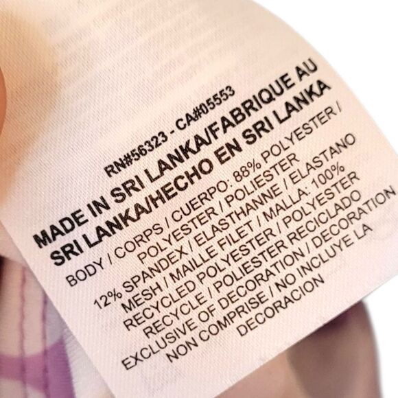 Nike Dri-Fit Women's Light Purple Polka Dot Tank Top Size S - Picture 5 of 6